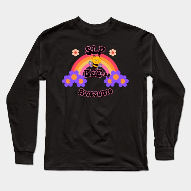 SLP BEE-ing Awesome Long Sleeve T-Shirt by Daisy Blue Designs